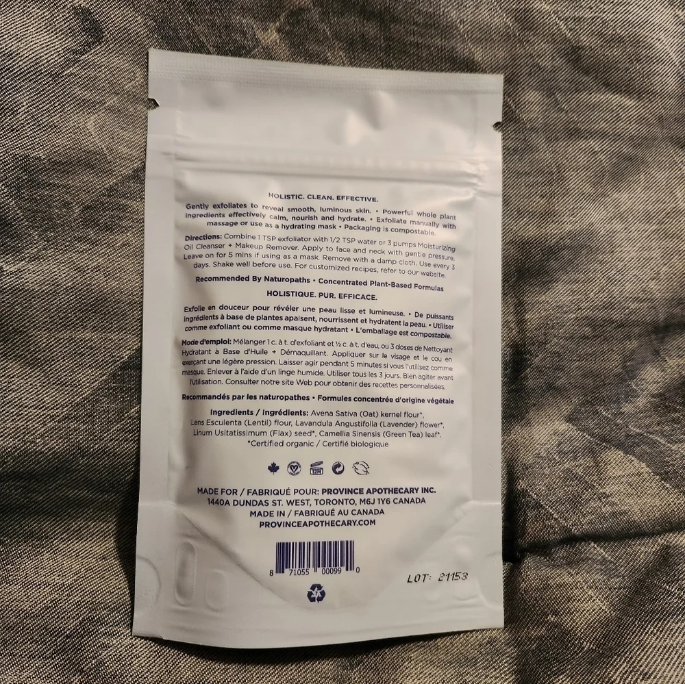 Province Apothecary Regenerating Exfoliator + Resurfacing Mask